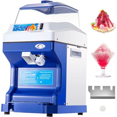 VEVOR Broyeur de Glace - Machine à Glace Automatique - 300W - Capacité 5kg - Publicité VEVOR Broyeur de Glace - Machine à Glace Automatique - 300W - Capacité 5kg - Publicité