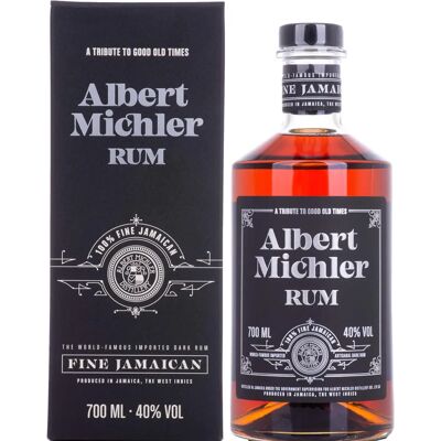 Albert Michler Jamaica Dark Rum - Reichhaltiger, gereifter jamaikanischer dunkler Rum mit Vanille, Karamell, Bananen Albert Michler Jamaica Dark Rum - Reichhaltiger, gereifter jamaikanischer dunkler Rum mit Vanille, Karamell, Bananen