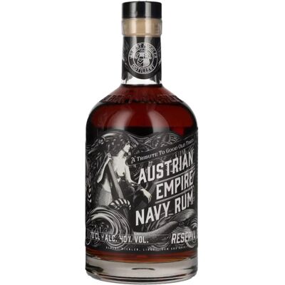 Austrian Empire Navy RESERVA 1863 Rum Spirit - Elegant & In Geschenkdoos Austrian Empire Navy RESERVA 1863 Rum Spirit - Elegant & In Geschenkdoos