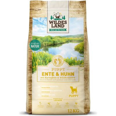Wildes Land Classic Puppy - Canard et Poulet 12 kg Wildes Land Classic Puppy - Canard et Poulet 12 kg