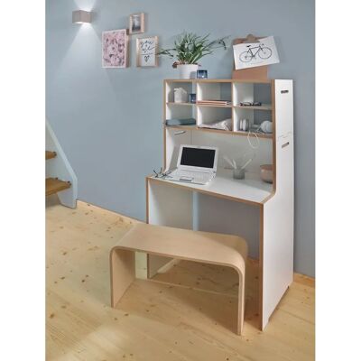 Bureau Tojo Anthracite - Mobilier de Bureau Modulaire - Publicité Bureau Tojo Anthracite - Mobilier de Bureau Modulaire - Publicité