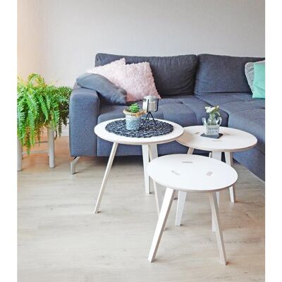 Tojo Möbel GmbH Tojo-rund Petite table ronde - Petite table - Publicité Tojo Möbel GmbH Tojo-rund Petite table ronde - Petite table - Publicité