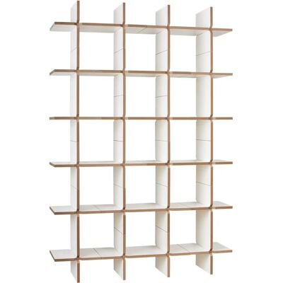 Tojo – Sistema di scaffalature modulare - Bianco Tojo – Sistema di scaffalature modulare - Bianco