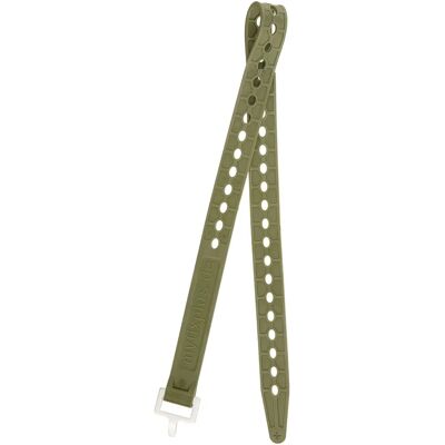 Collier de câble Fixplus - Vert Olive - 66cm - Type: Sangle - Publicité Collier de câble Fixplus - Vert Olive - 66cm - Type: Sangle - Publicité
