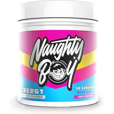 Naughty Boy Energy Candy Bubblegum 390g - Energy Supplement Naughty Boy Energy Candy Bubblegum 390g - Energy Supplement