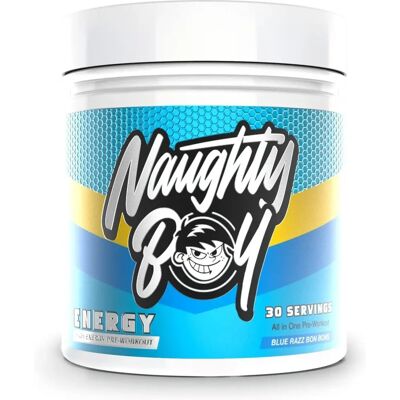 Naughty Boy Energy Blue Razz Bon - Suplement Energetyczny Naughty Boy Energy Blue Razz Bon - Suplement Energetyczny
