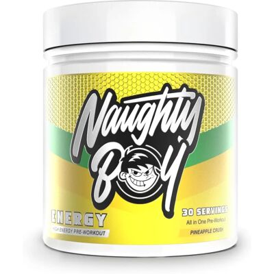 Naughty Boy Ananas Crush Énergie - 390g - Publicité Naughty Boy Ananas Crush Énergie - 390g - Publicité