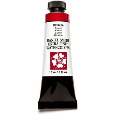Daniel Smith - Carmin II - Ekstra-fine - 15 ml - Farba akwarelna Daniel Smith - Carmin II - Ekstra-fine - 15 ml - Farba akwarelna