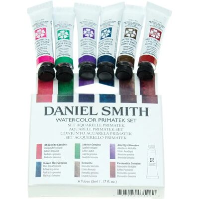 Daniel Smith Watercolor Set - 6 Colors - Extra-fine PrimaTek Daniel Smith Watercolor Set - 6 Colors - Extra-fine PrimaTek