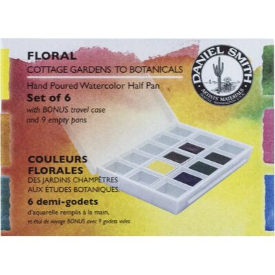 Daniel Smith Pastels Set - 6 Floral Colors Watercolor Tablets Daniel Smith Pastels Set - 6 Floral Colors Watercolor Tablets