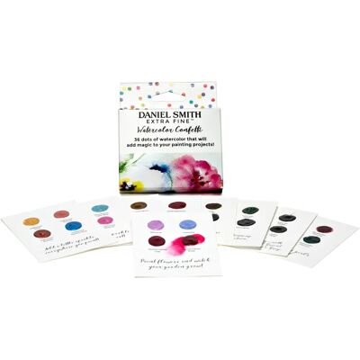 Palette d'aquarelle Daniel Smith Confetti - Fournitures artistiques - Publicité Palette d'aquarelle Daniel Smith Confetti - Fournitures artistiques - Publicité