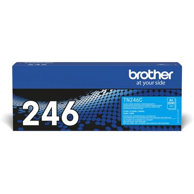 BROTHER - TN-246C - Cyan - Tonerpatrone BROTHER - TN-246C - Cyan - Tonerpatrone
