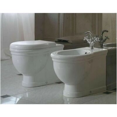 Ceramica Globo - Paestum - bianco - 57x38x41 cm - set wc Ceramica Globo - Paestum - bianco - 57x38x41 cm - set wc
