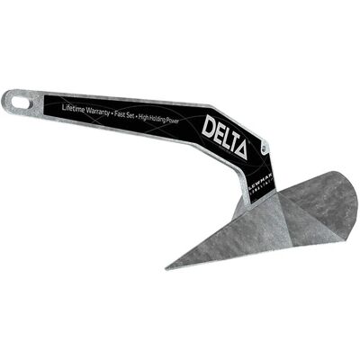Lewmar Delta 6 kg Boat Anchor - High Holding Power, Galvanized Steel Lewmar Delta 6 kg Boat Anchor - High Holding Power, Galvanized Steel