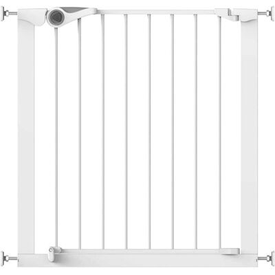 Noma Veiligheidshek - Verstelbare Breedte 75-82cm - Metaal Wit Noma Veiligheidshek - Verstelbare Breedte 75-82cm - Metaal Wit