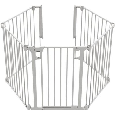 NOMA Kinderveiligheidshek - 5-delig Modular Wit - Baby Safety Gate NOMA Kinderveiligheidshek - 5-delig Modular Wit - Baby Safety Gate
