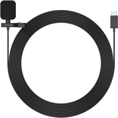 Micrófono de solapa Mirfak MC1P - Omnidireccional, USB-C - Micrófono Micrófono de solapa Mirfak MC1P - Omnidireccional, USB-C - Micrófono