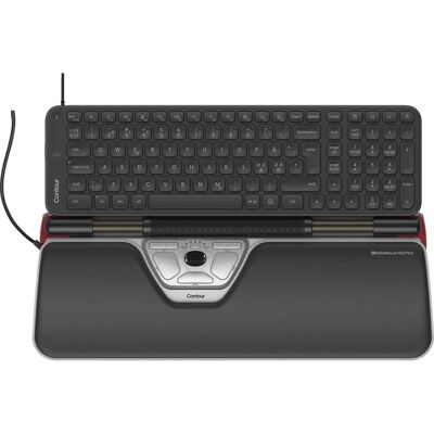 Contour Design RollerMouse Red Plus & Balance Tastatur- og mus-sæt - Kontor Contour Design RollerMouse Red Plus & Balance Tastatur- og mus-sæt - Kontor