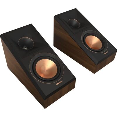 Klipsch Noyer RP-500SA II Haut-parleurs Atmos Dolby - Enceinte - Publicité Klipsch Noyer RP-500SA II Haut-parleurs Atmos Dolby - Enceinte - Publicité