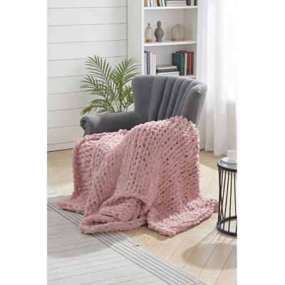 Unknown - Chunky Knit Throw - Throw blanket Unknown - Chunky Knit Throw - Throw blanket