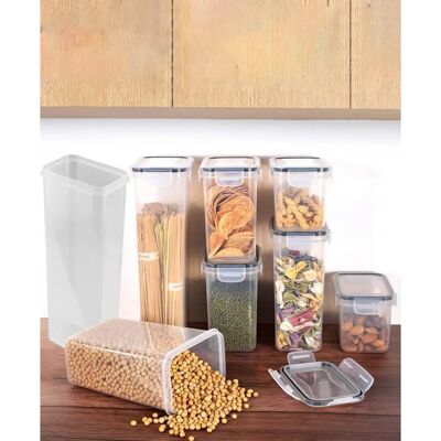 UnknownBrand - 8PCS - Clear - Food Storage Containers UnknownBrand - 8PCS - Clear - Food Storage Containers