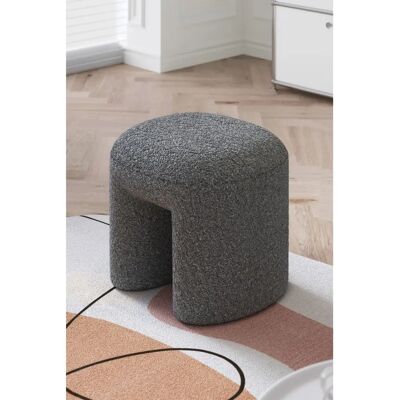 Livingandhome - Teddy Bear Footstool - Grey - Footstool Livingandhome - Teddy Bear Footstool - Grey - Footstool