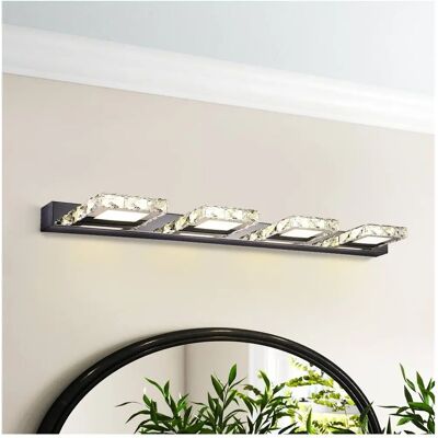 Livingandhome - Chrome 4 Light Bathroom Vanity Light Livingandhome - Chrome 4 Light Bathroom Vanity Light