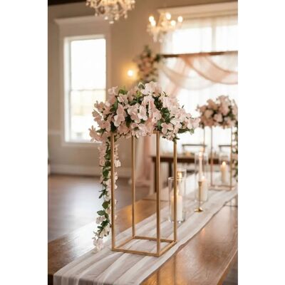 UnknownBrand - 25x25x60cm - Rose Gold - Display Stand UnknownBrand - 25x25x60cm - Rose Gold - Display Stand
