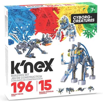 Zestaw modeli K'NEX - 15 Stworów Cyborg - Wielokolorowy Zestaw modeli K'NEX - 15 Stworów Cyborg - Wielokolorowy