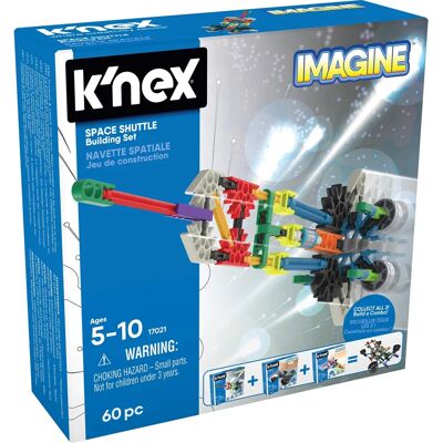 K'NEX Space Shuttle Intro Vehicle Set - Building Set for Ages 5-10 K'NEX Space Shuttle Intro Vehicle Set - Building Set for Ages 5-10
