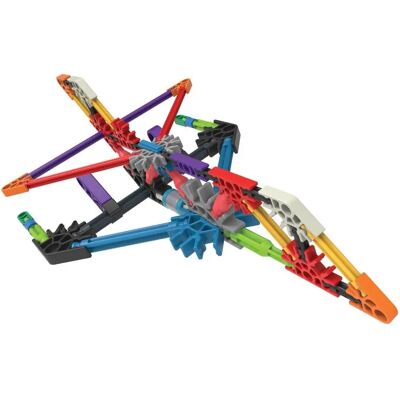 K'NEX Jumbo Jet Bouwset - 57 Staven en Connectoren voor 5-10 jaar K'NEX Jumbo Jet Bouwset - 57 Staven en Connectoren voor 5-10 jaar