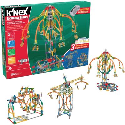 Zestaw konstrukcyjny STEM od K'NEX Education - Karuzela na huśtawce Zestaw konstrukcyjny STEM od K'NEX Education - Karuzela na huśtawce