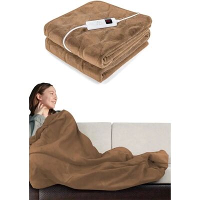 Ezysleep Cosy Heated Over Throw Fleece Blanket - Heated Blanket Ezysleep Cosy Heated Over Throw Fleece Blanket - Heated Blanket