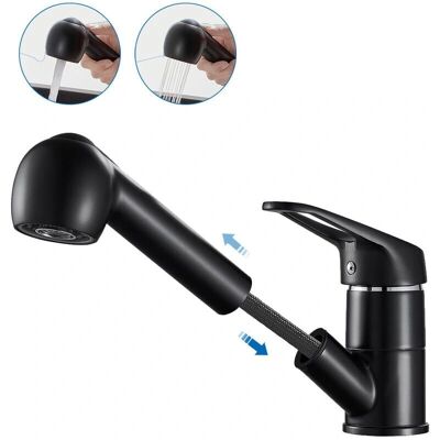 Grifo de Cocina Auralum RobiNet - Extraíble, 360°, Cromo Grifo de Cocina Auralum RobiNet - Extraíble, 360°, Cromo