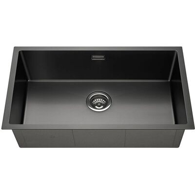 Lavello da Cucina Lonheo - Acciaio Inox 74x44x20cm, 1 Vasca, Nero - Elettrodomestico da Cucina Lavello da Cucina Lonheo - Acciaio Inox 74x44x20cm, 1 Vasca, Nero - Elettrodomestico da Cucina