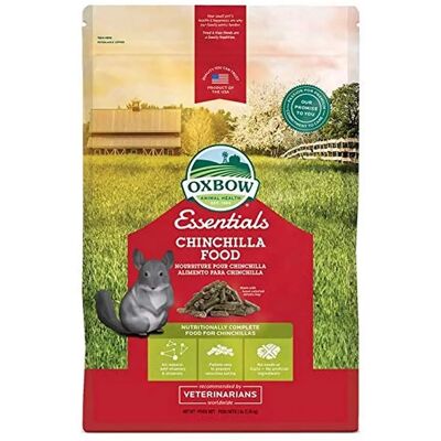 Oxbow Essentials Chinchilla Food - 1,36kg - Dieta ricca di fibra per cincillà Oxbow Essentials Chinchilla Food - 1,36kg - Dieta ricca di fibra per cincillà