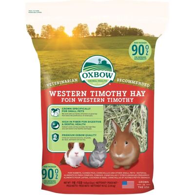 Oxbow Western Timothy hö - Underlag för smådjur 2,55kg Oxbow Western Timothy hö - Underlag för smådjur 2,55kg