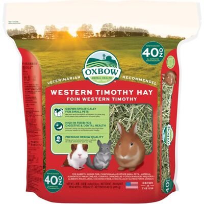 Oxbow Western Timothy hö - Smådjur - 40 oz Oxbow Western Timothy hö - Smådjur - 40 oz