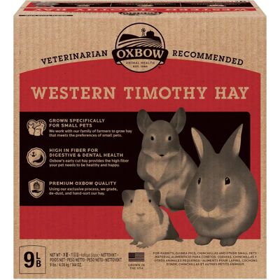 Oxbow Western Timothy-hooi 4,05kg - Huisdiervoeding Oxbow Western Timothy-hooi 4,05kg - Huisdiervoeding