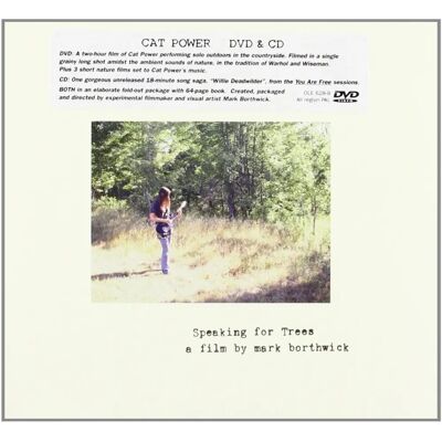Cat Power Sprechen für Bäume DVD - Region 2 Cat Power Sprechen für Bäume DVD - Region 2