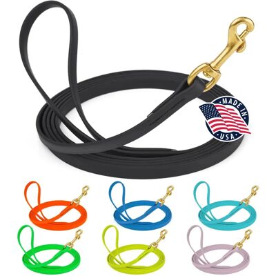 Laisse pour chien Viper Biothane - Longue ligne, noir, 6 tailles - Publicité Laisse pour chien Viper Biothane - Longue ligne, noir, 6 tailles - Publicité