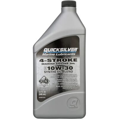 Aceite marino Quicksilver 10W30 - Mezcla sintética 1L Aceite marino Quicksilver 10W30 - Mezcla sintética 1L