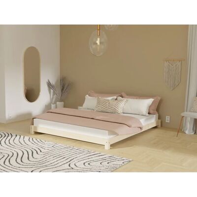 Benlemi Lit Simple en Bois Teeny - Chambre d'Enfant - Finition Écologique - Publicité Benlemi Lit Simple en Bois Teeny - Chambre d'Enfant - Finition Écologique - Publicité
