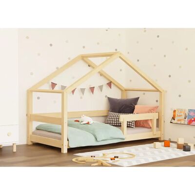 Lit pour Enfants Lucky de Benlemi - Écologique, Modulable, 120x190cm - Publicité Lit pour Enfants Lucky de Benlemi - Écologique, Modulable, 120x190cm - Publicité