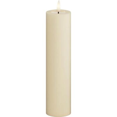Deluxe HomeArt Elfenben LED-lys 10x15cm 3D Flamme Deluxe HomeArt Elfenben LED-lys 10x15cm 3D Flamme