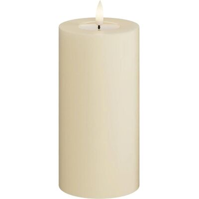 Deluxe HomeArt Elfenben LED Middagslys 15cm med 3D Flamme - Lys Deluxe HomeArt Elfenben LED Middagslys 15cm med 3D Flamme - Lys