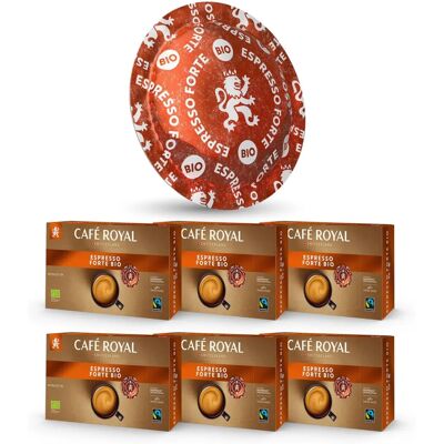 Café Royal - Pro - Espresso Forte - BIO - Coffee capsules - Publicité Café Royal - Pro - Espresso Forte - BIO - Coffee capsules - Publicité