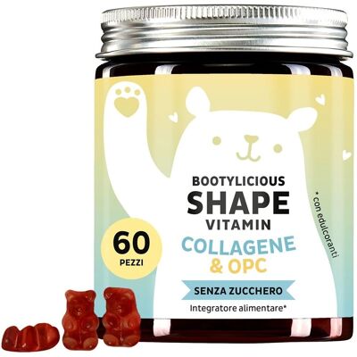 Gommes de collagène Bears With Benefits pour peau & corps - Vitamines 60 pcs - Publicité Gommes de collagène Bears With Benefits pour peau & corps - Vitamines 60 pcs - Publicité