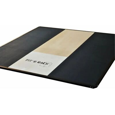 FIT & RACK Gewichthefplatform - 1m x 3m - Duurzaam Sportschoolmateriaal FIT & RACK Gewichthefplatform - 1m x 3m - Duurzaam Sportschoolmateriaal