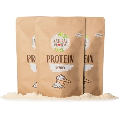 Natural Protein Rýžový protein - 5 kusů Natural Protein Rýžový protein - 5 kusů